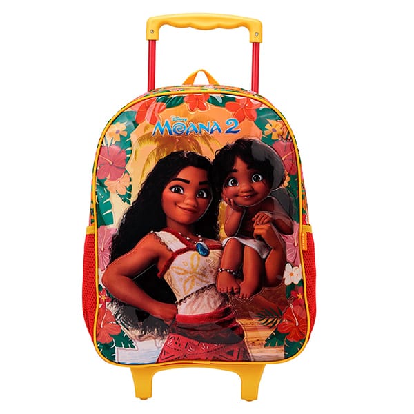 Mochila escolar com rodas, Moana, 13100, Xeryus - PT 1 UN