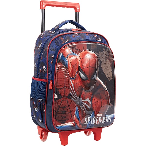 Mochila poli. c/ rodas Spider Man 13370 Xeryus PT 1 UN