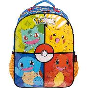 Mochila escolar em poliéster, Pokémon, 11892, Xeryus - PT 1 UN