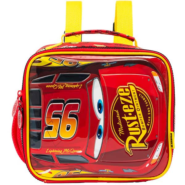 Lancheira escolar Carros, Relâmpago McQueen, 14914, Xeryus - PT 1 UN Lancheira escolar Carros, Relâmpago McQueen, 14914, Xeryus - PT 1 UN