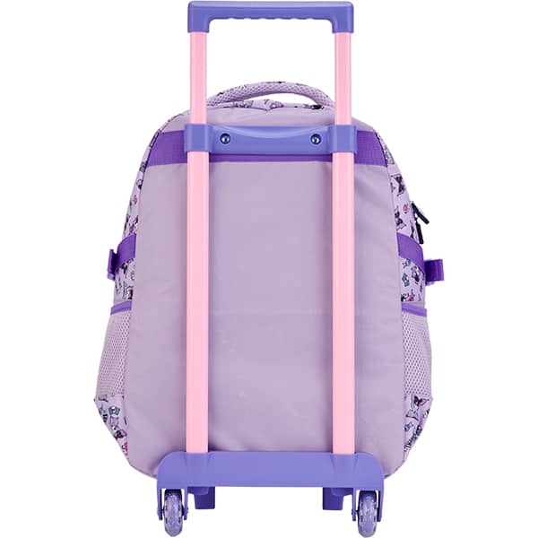 Mochila escolar com rodas, Kuromi Tween, 16110, Xeryus PT 1 UN