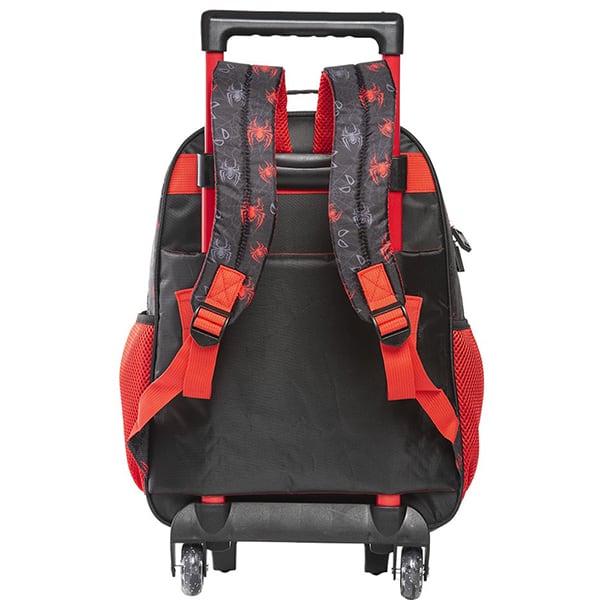 Mochila escolar com rodas, Spider-Man, 14928, Xeryus - PT 1 UN