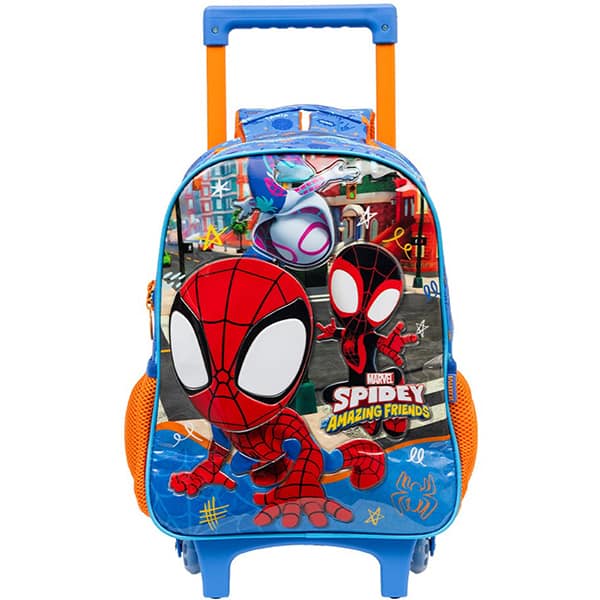 Mochila escolar com rodas, Spidey, 15001, Xeryus - PT 1 UN