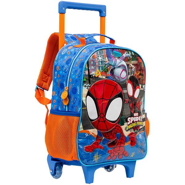 Mochila escolar com rodas, Spidey, 15001, Xeryus - PT 1 UN