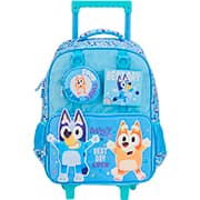 Mochila escolar com rodas, Bluey, 15550, Xeryus - PT 1 UN Mochila escolar com rodas, Bluey, 15550, Xeryus - PT 1 UN
