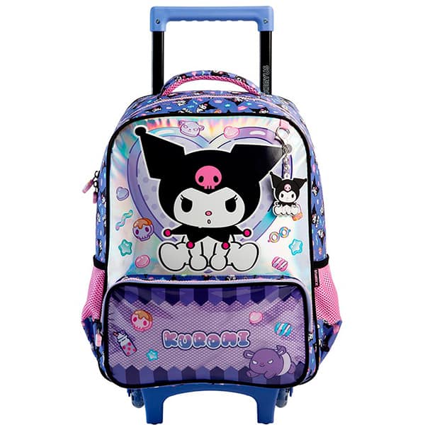 Mochila poli. c/ rodas 16" Kuromi 16100 Xeryus PT 1 UN Mochila poli. c/ rodas 16" Kuromi 16100 Xeryus PT 1 UN