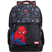 Mochila escolar em poliéster, Spider-Man, 14992, Xeryus - PT 1 UN Mochila escolar em poliéster, Spider-Man, 14992, Xeryus - PT 1 UN