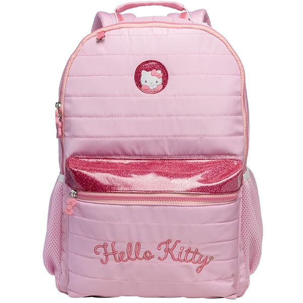 Mochila escolar em poliéster, Hello Kitty Teen, 15440, Xeryus - PT 1 UN