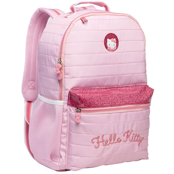 Mochila escolar em poliéster, Hello Kitty Teen, 15440, Xeryus - PT 1 UN