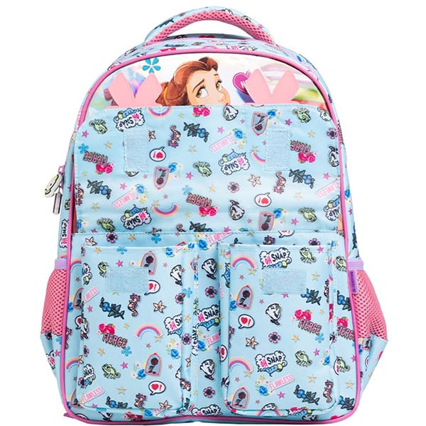 Mochila escolar em poliéster, Princesas, 14802, Xeryus - PT 1 UN