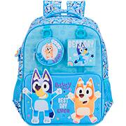 Mochila escolar em Poliéster, Bluey, 15552, Xeryus - PT 1 UN