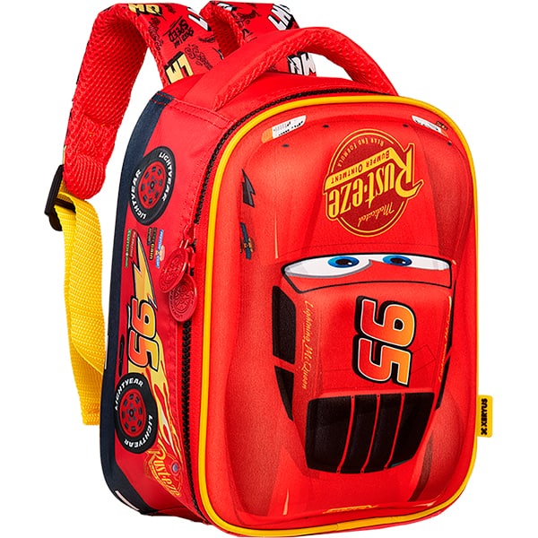 Mochila escolar em poliéster, Carros, 14912, Xeryus - PT 1 UN Mochila escolar em poliéster, Carros, 14912, Xeryus - PT 1 UN