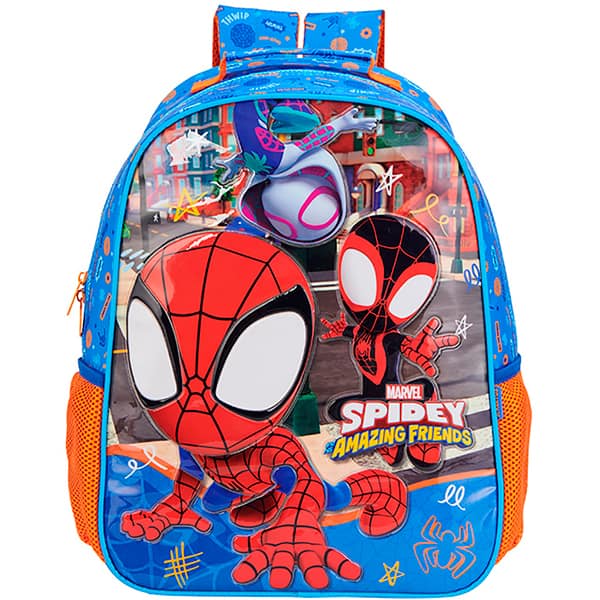 Mochila escolar em poliéster, Spidey, 15003, Xeryus - PT 1 UN