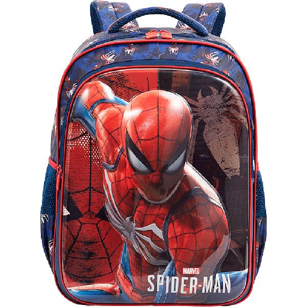 Mochila Escolar, Spider Man, 13372, Xeryus - PT 1 UN