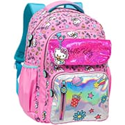 Mochila escolar em poliéster, Hello Kitty Tween,Metalic Patches, 15412, Xeryus - PT 1 UN Mochila escolar em poliéster, Hello Kitty Tween,Metalic Patches, 15412, Xeryus - PT 1 UN