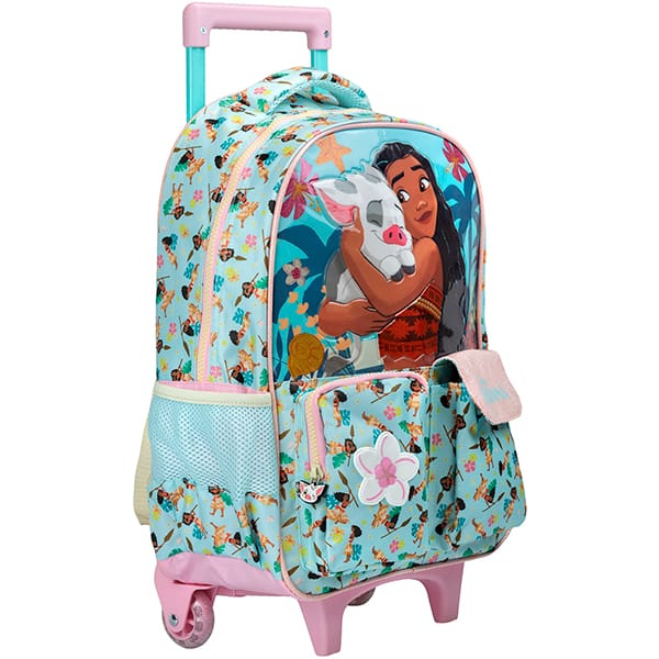 Mochila escolar com rodas, Moana, 14788, Xeryus - PT 1 UN Mochila escolar com rodas, Moana, 14788, Xeryus - PT 1 UN