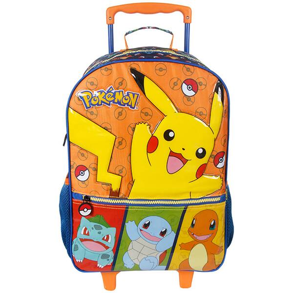 Mochila escolar com rodas, Pokémon, 13630, Xeryus - PT 1 UN Mochila escolar com rodas, Pokémon, 13630, Xeryus - PT 1 UN