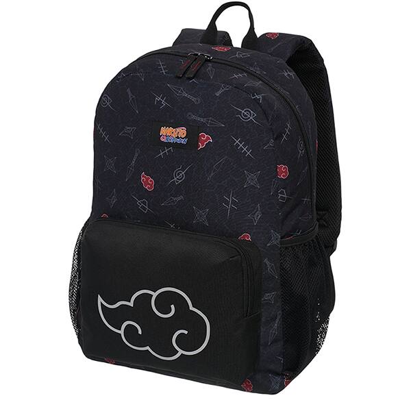 Mochila escolar em poliéster, Naruto Revenge, 7781004, Pacific - PT 1 UN