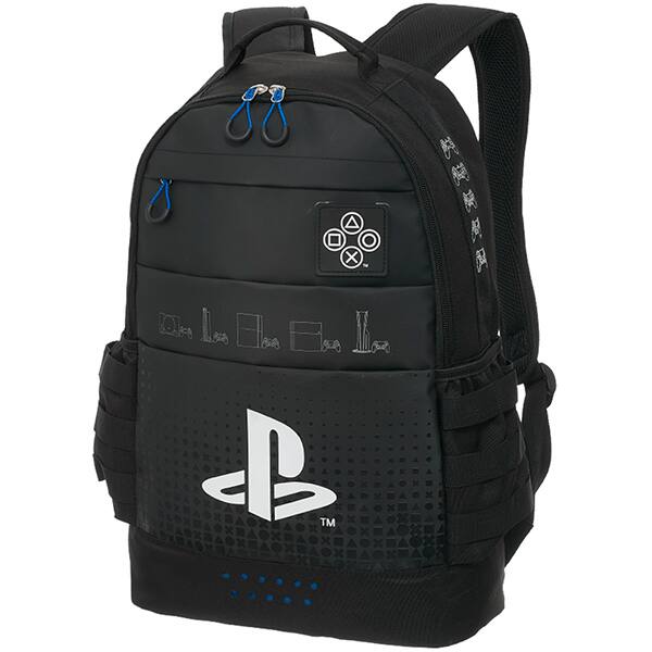 Mochila escolar em Poliéster, Playstation Legacy, Pacific - PT 1 UN Mochila escolar em Poliéster, Playstation Legacy, Pacific - PT 1 UN
