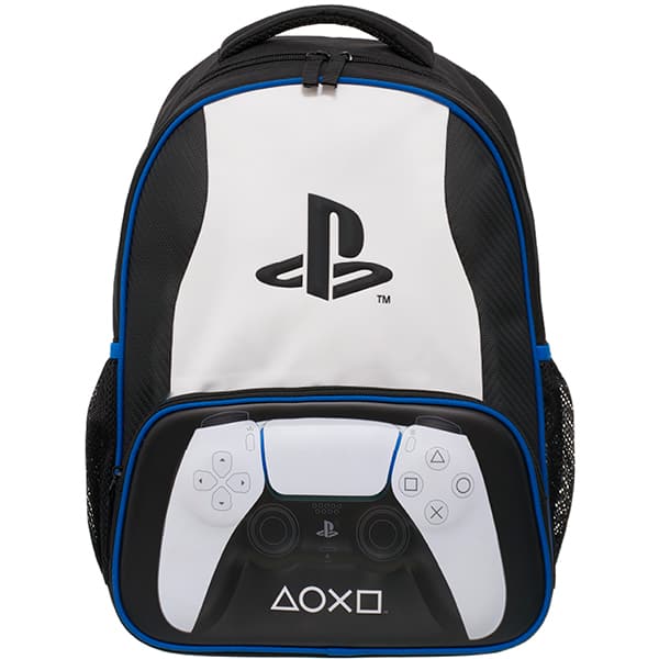 Mochila escolar em poliéster, Playstation Pulse, 988G04, Pacific - PT 1 UN