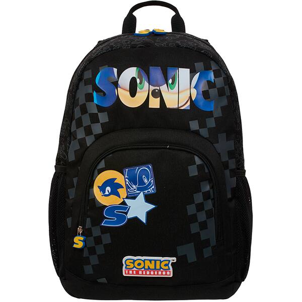 Mochila escolar em poliéster, Sonic Always Running, Pacific - PT 1 UN Mochila escolar em poliéster, Sonic Always Running, Pacific - PT 1 UN