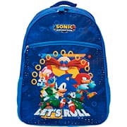 Mochila escolar em poliéster, Sonic Superstar, Pacific - PT 1 UN