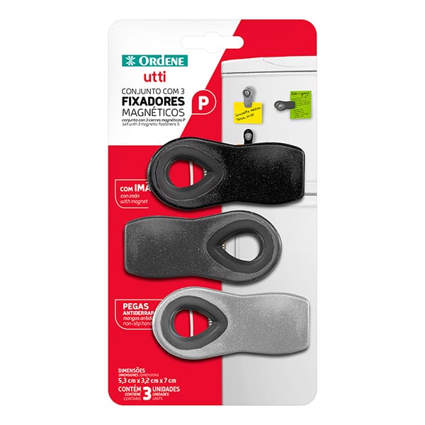 Imã fixador de lembretes prendedores OR12280 Ordene BT 1 UN
