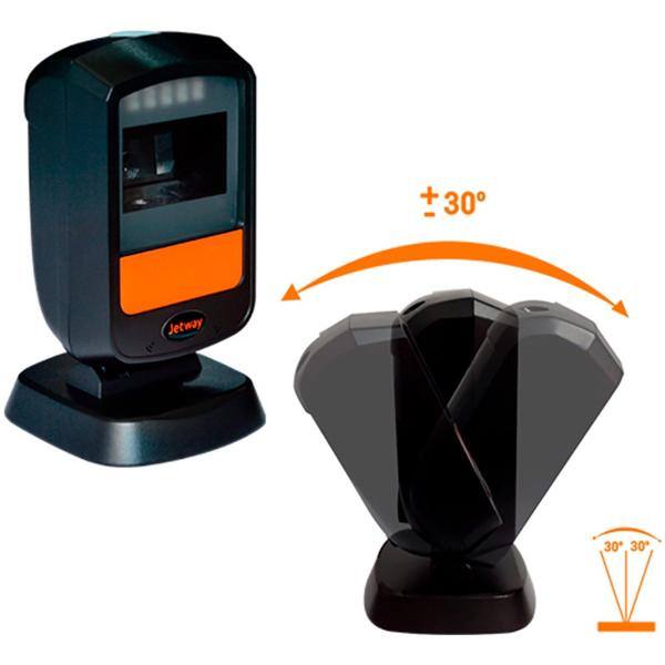 Leitor de código de barras 2D Sensor CMOS, USB, JL-500, Jetway - CX 1 UN