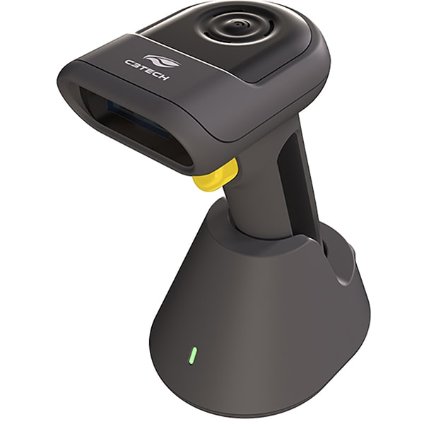 Leitor de código de barras 1D/2D sem fio, Bluetooth, Preto, W350BK, C3Tech - CX 1 UN