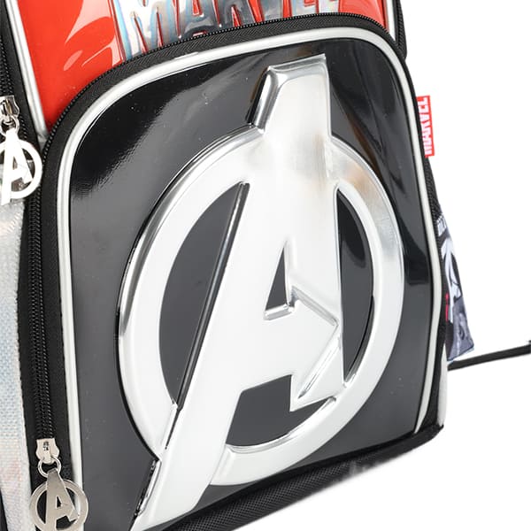 Mochila escolar em poliéster, Avengers, Preto, IS41661AG, Luxcel - PT 1 UN