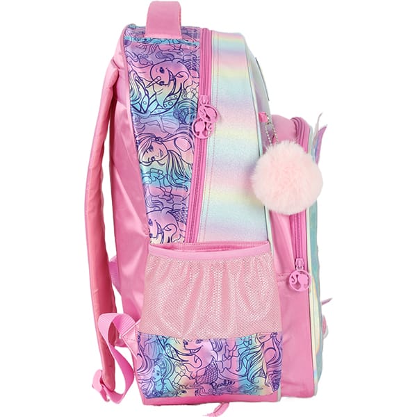 Mochila Escolar Infantil Barbie Mattel Rosa IS41461BB Luxcel - PT 1 UN