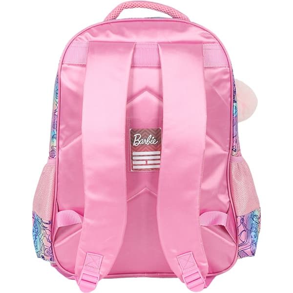 Mochila Escolar Infantil Barbie Mattel Rosa IS41461BB Luxcel - PT 1 UN