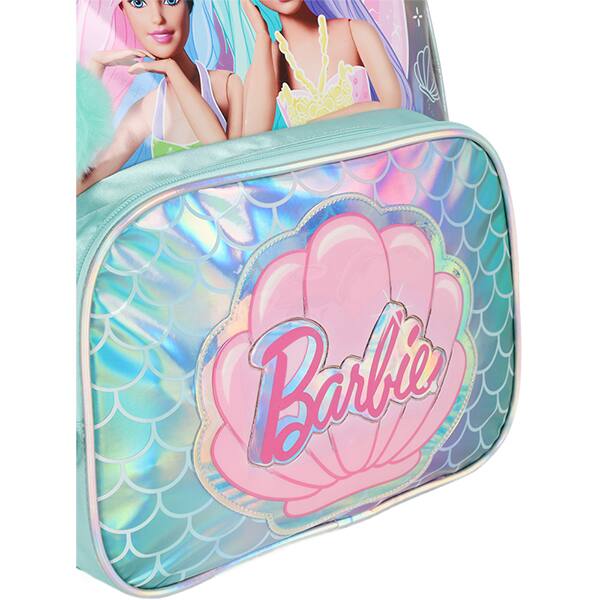 Mochila Escolar Infantil Barbie Mattel Verde IS41461BB Luxcel - PT 1 UN