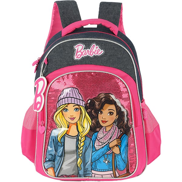 Mochila Escolar Infantil Barbie Mattel IS41451BB Luxcel - PT 1 UN