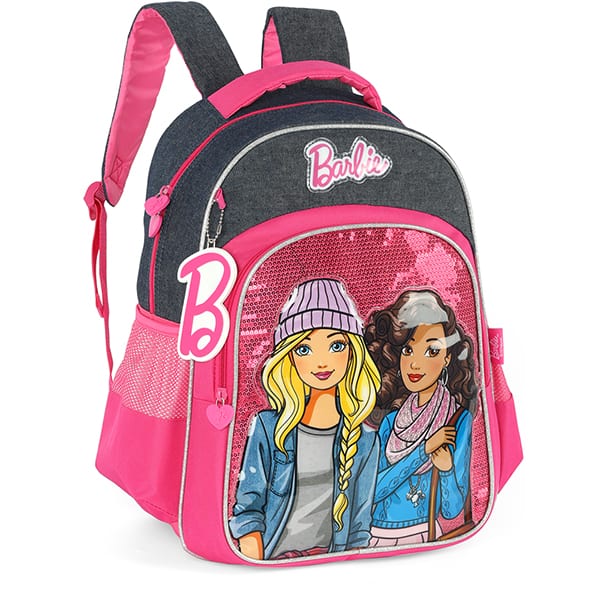 Mochila Escolar Infantil Barbie Mattel IS41451BB Luxcel - PT 1 UN