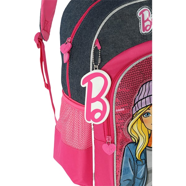 Mochila Escolar Infantil Barbie Mattel IS41451BB Luxcel - PT 1 UN