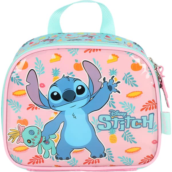 Lancheira Escolar Stitch Disney LA41553SC Luxcel - PT 1 UN