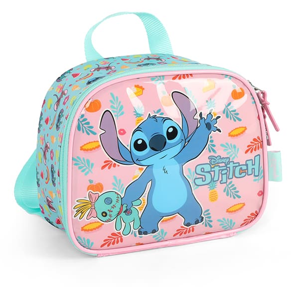 Lancheira Escolar Stitch Disney LA41553SC Luxcel - PT 1 UN