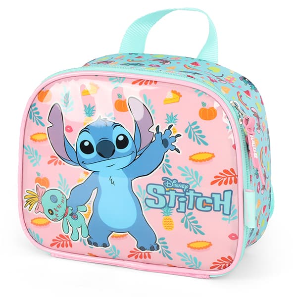 Lancheira Escolar Stitch Disney LA41553SC Luxcel - PT 1 UN