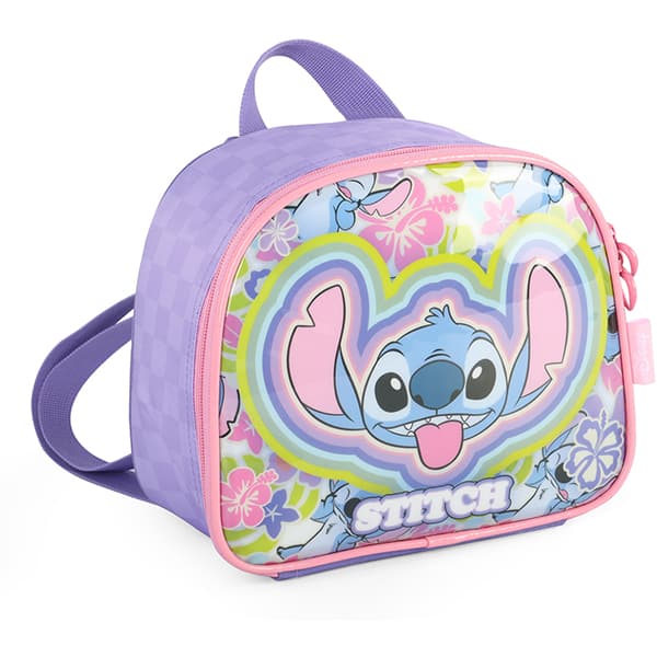 Lancheira Escolar Stitch Disney LA41543SC Luxcel - PT 1 UN