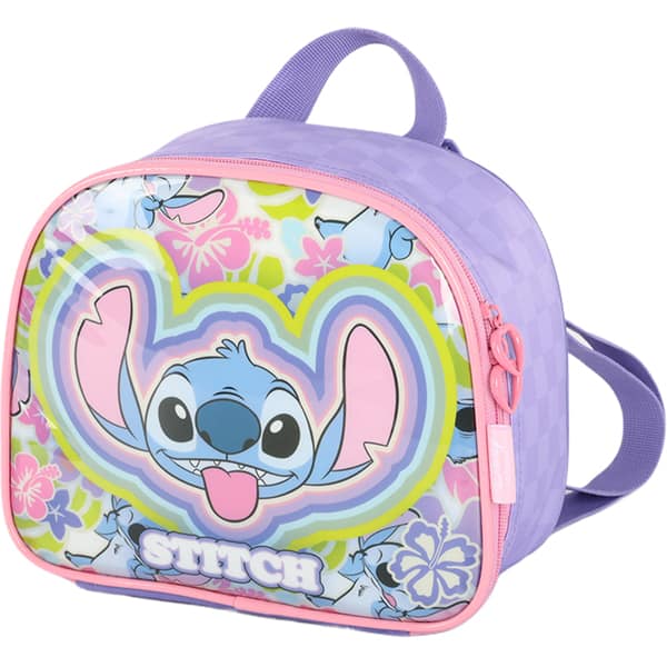 Lancheira Escolar Stitch Disney LA41543SC Luxcel - PT 1 UN