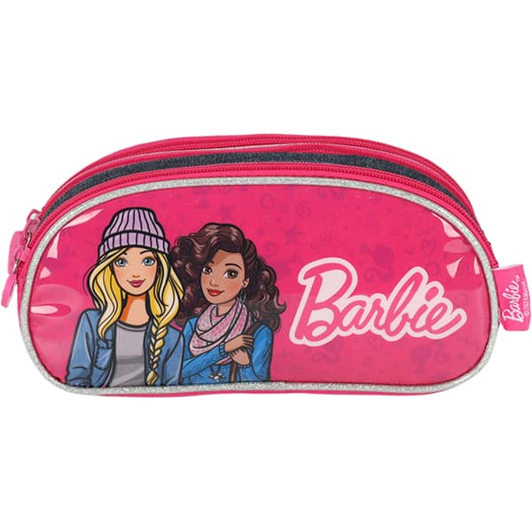 Estojo Escolar Barbie Mattel EI41455BB Luxcel - PT 1 UN