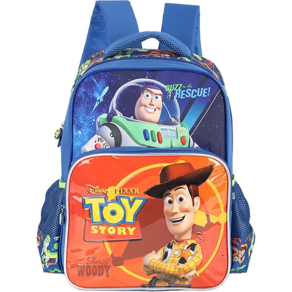 Mochila escolar em poliéster, Toy Story, Laranja, IS40931TY, Luxcel - PT 1 UN