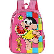 Mochila escolar Infantil em poliéster Turma da Mônica IS41311MN Luxcel - PT 1 UN