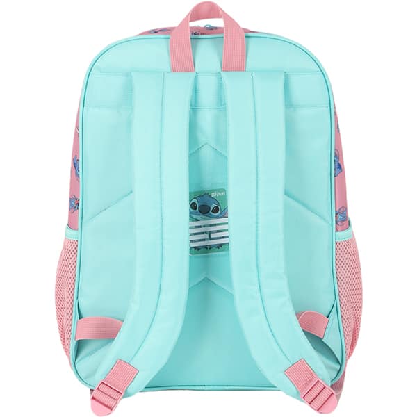 Mochila Escolar Infantíl em Poliéster Stitch Disney Verde IS41531SC Luxcel - PT 1 UN