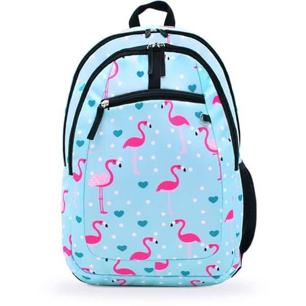 Mochila Flamingo Azul, JD-FLBP02, Jd Fashion - PT 1 UN