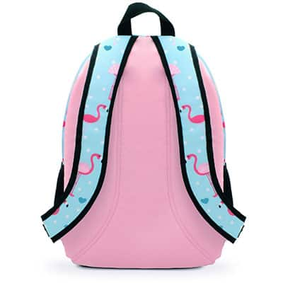 Mochila Flamingo Azul, JD-FLBP02, Jd Fashion - PT 1 UN