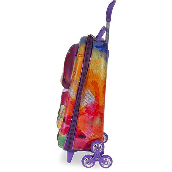 Mochila EVA c/ rodas Masha Aquarela 2985BM19 Maxtoy PT 1 UN