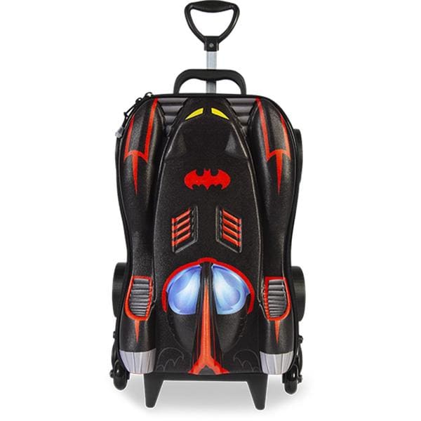 Mochila Escolar Infantil de Rodinhas DC Batman em EVA Maxtoy - PT 1 UN