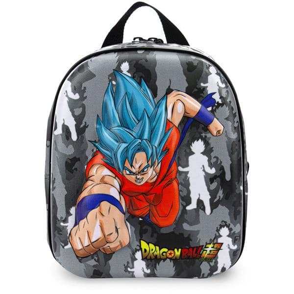 Mochila infantil EVA Dragon Ball Super Goku, 2986AC20, Maxtoy - PT 1 UN